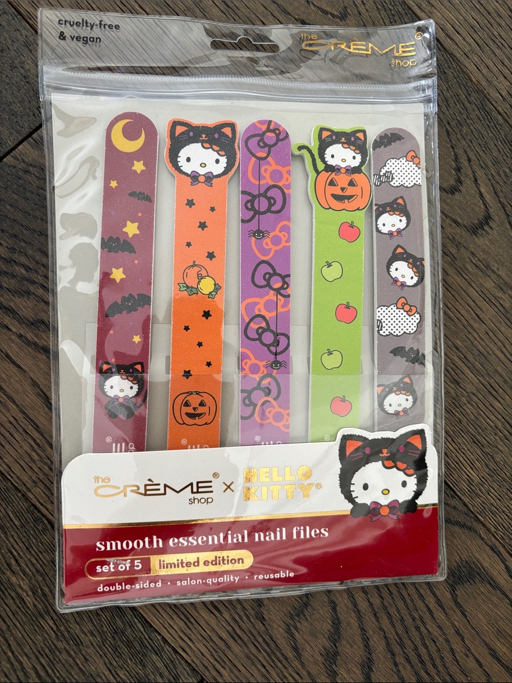The Crème Shop x Hello Kitty Halloween Smooth Nail File Set 5 Multicolor Oktober